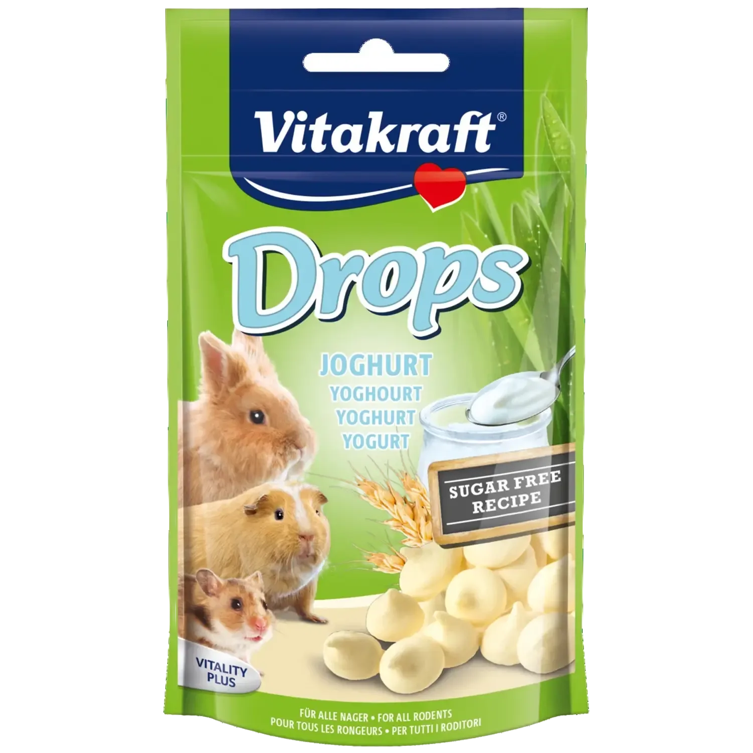 Vitakraft Yoghurtdrops Knaagdier en Konijn 75 g