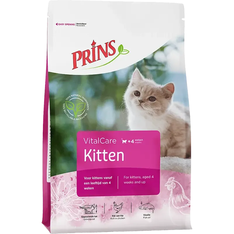 VitalCare Kitten Gevogelte 4 kg