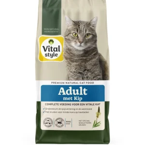 Vitalstyle Adult - Kattenvoer - 10 Kilogram - kip