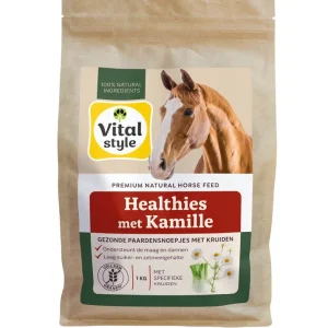 Vitalstyle Healthies - Paardensnoepjes - 1 Kilogram - Rode Biet