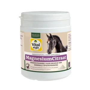 Vitalstyle MagnesiumCitraat - 0.5 Kilogram - Pot