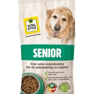 VITALstyle Senior Hond (met Omega 3 + 6 en prebiotica)