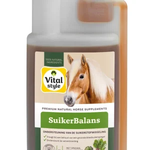 Vitalstyle Suikerbalans - Paardensupplement - 2.5 Liter - Can