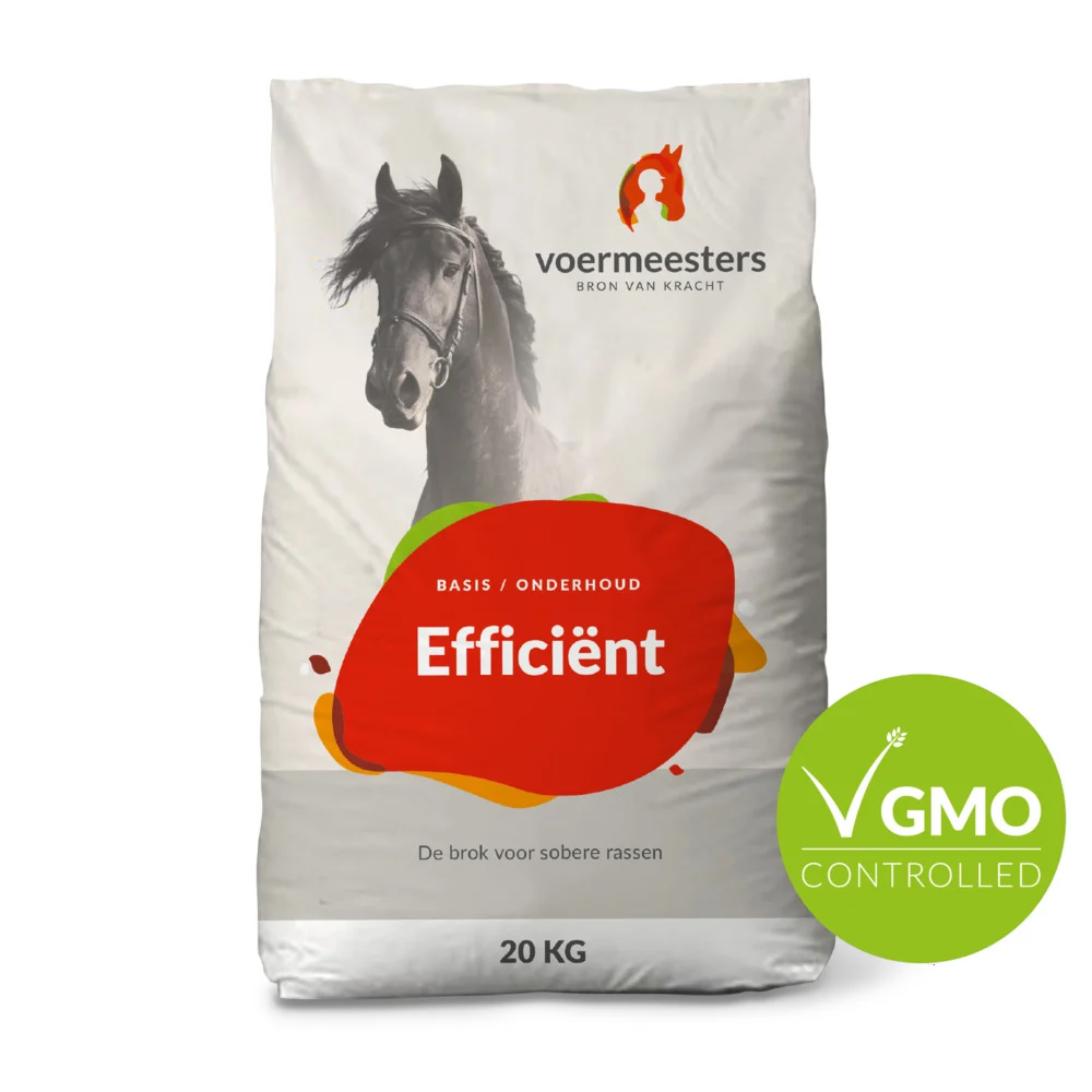 Voermeesters Effici毛nt - Basisvoeding - 20 Kilogram - Zak