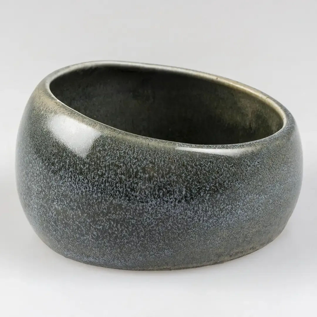 Voerschaal Stone Obliq raw grijs