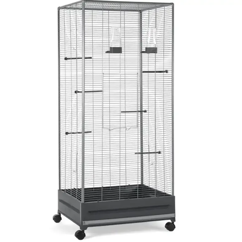 Vogel Kamer Volière grijs 420