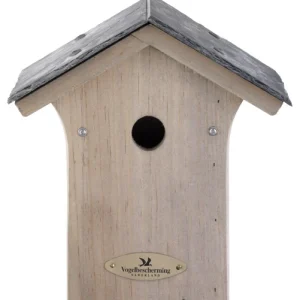 Vogelbescherming Nestkast - Mees - Leien dak - Hout - 28 mm