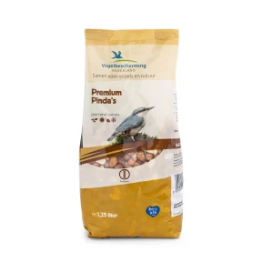 Vogelbescherming Premium - Pinda's - Tuinvogelvoer - 4 Liter - Pinda's