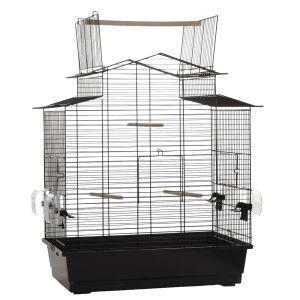 Vogelkooi Big Iza Open 3 Zwart