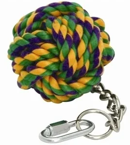 Vogelspeelgoed touwbal 23 x 6,5 x 6,5 cm