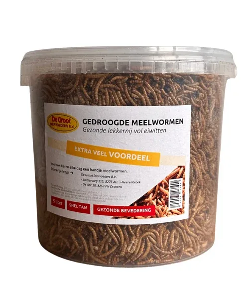 Vogro Meelwormen (aanvullend diervoeder)