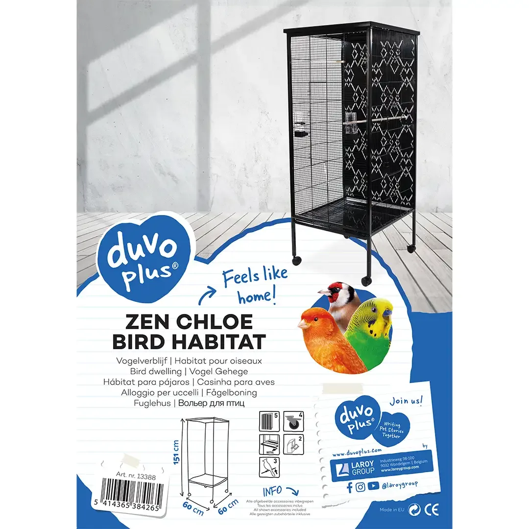 Voliere Chloe Zwart - Image 2