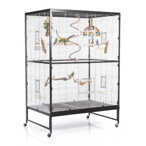 Voliere Paradiso 120 antiek/platinum