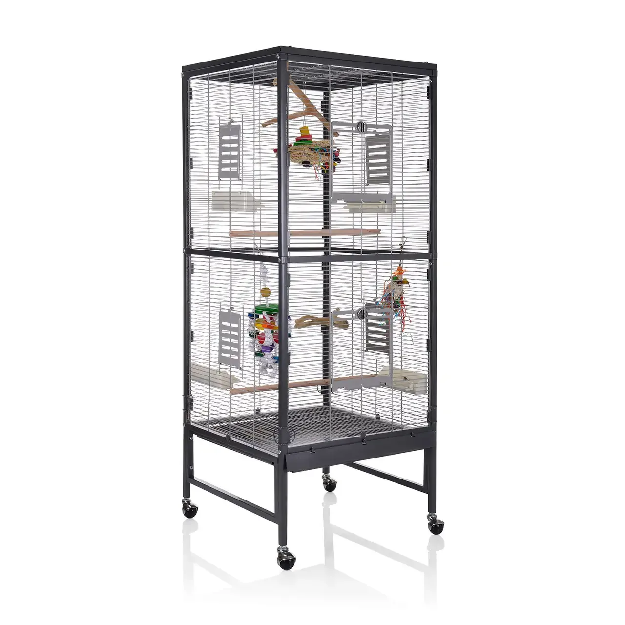 Voliere Paradiso 60 antiek/platinum