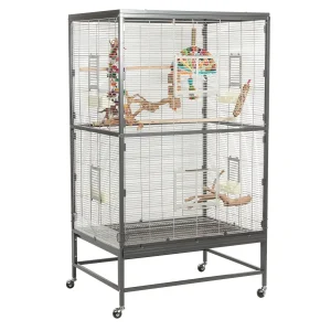 Voliere Paradiso 90 antiek/platinum