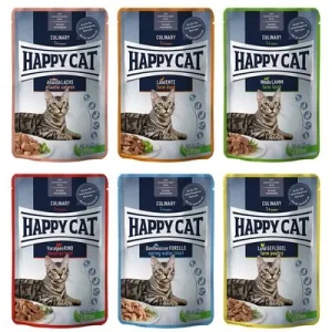 Voordeelpakket Happy Cat Pouch Meat in Sauce 12 x 85 g ► Pak je voordeel vandaag nog!