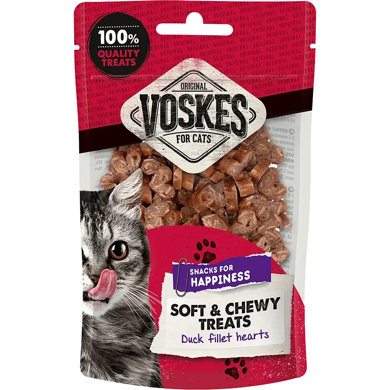 Voskes Eendenfilet Hartjes 60 g