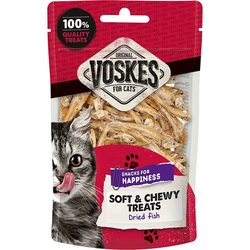 Voskes Gedroogde Vis 60 g