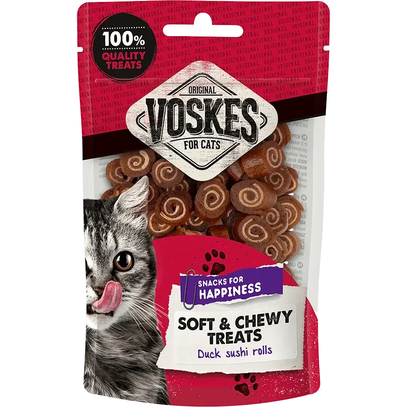 Voskes Sushi Rolls Eend 60 g