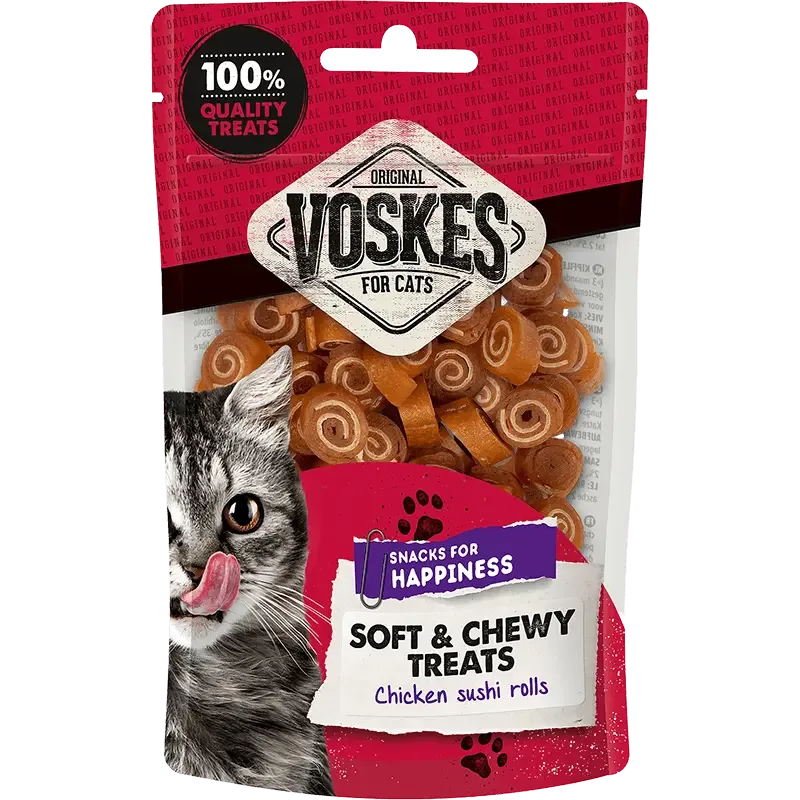 Voskes Sushi Rolls Kip 60 g