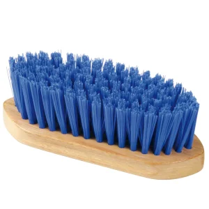 Waldhausen Borstel Hard - Paard - Blauw - 4x18x7 cm