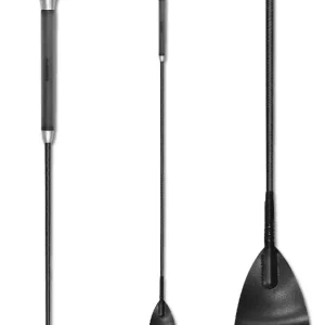 Waldhausen Gelgrip - Springzweep - Zwart - 65 cm