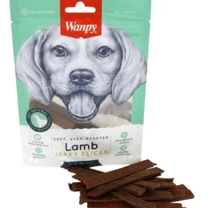 Wanpy Soft Oven Roasted Lamb Jerky Slices - 100 gr