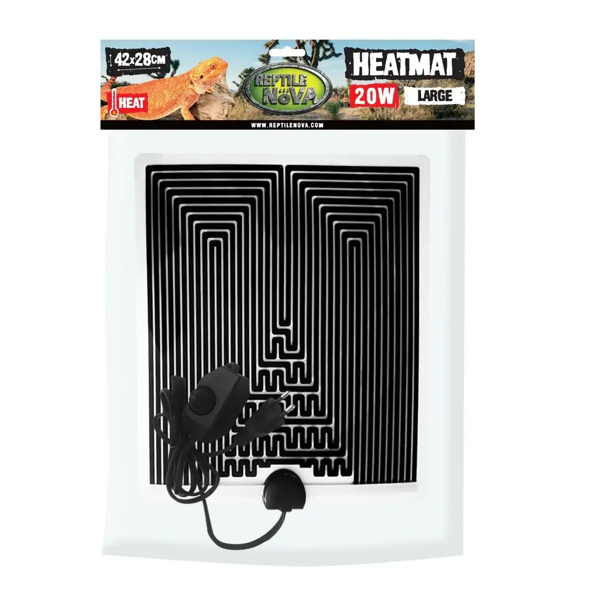 Warmtemat 42 x 28 cm 20 watt - Image 2