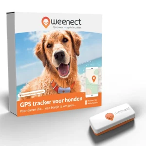 Weenect - GPS tracker Hond - zwart - XS