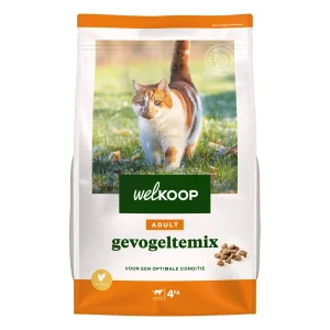 Welkoop Adult - Kattenvoer - 10 Kilogram - gevogelte