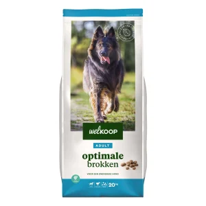 Welkoop Adult Optimale Krokante brokken - Hondenvoer - 20 Kilogram