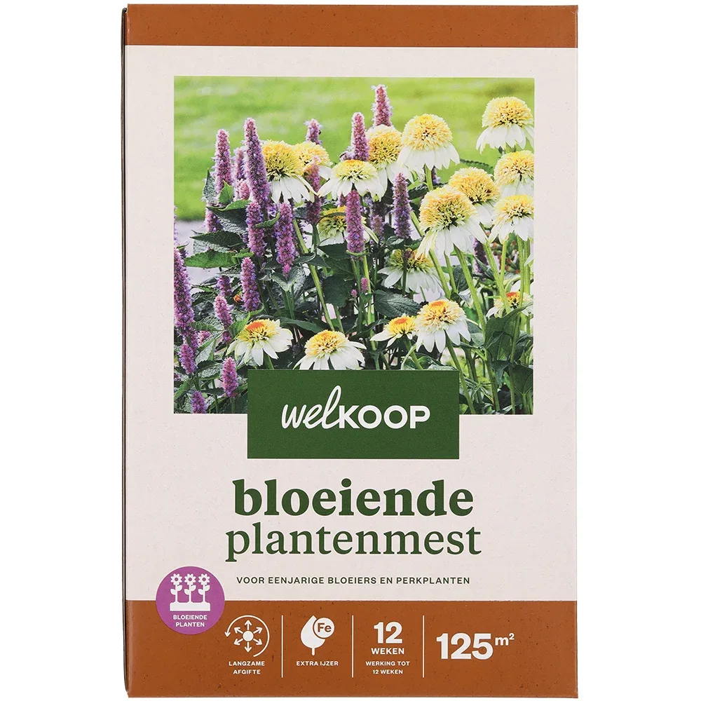 Welkoop - Bloeiende Plantenmest - 250 m2 - 4 Kilogram