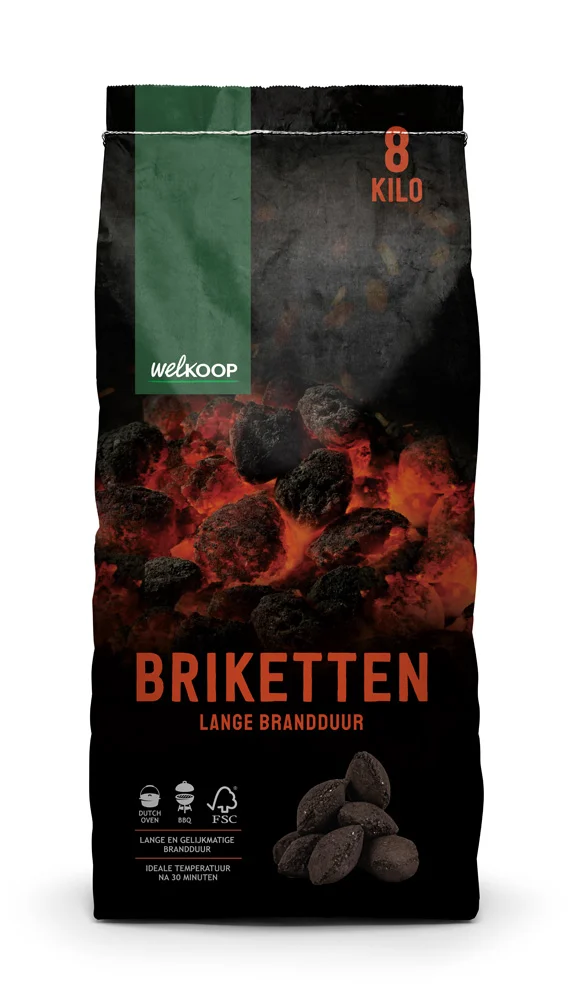 Welkoop Briketten - BBQ brandstoffen - 3.5 Kilogram