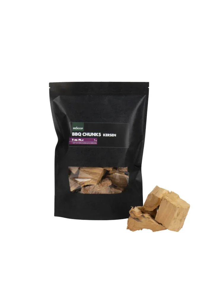 Welkoop Chunks Appel - Rookhout - 1 Kilogram - Bruin - Appel