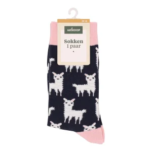 Welkoop Fun Alpaca - Sokken - Roze - 43-46