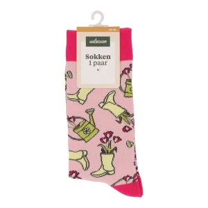 Welkoop Fun Laars - Sokken - Roze - 35-38