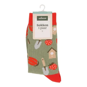 Welkoop Fun Tuin - Sokken - Groen - 43-46