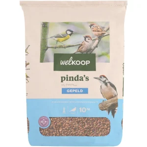 Welkoop Gepelde Pinda's - Tuinvogelvoer - 2 Kilogram - Gepelde pinda