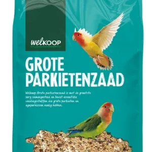Welkoop Grote Parkietenzaad - Vogelvoer - 20 Kilogram