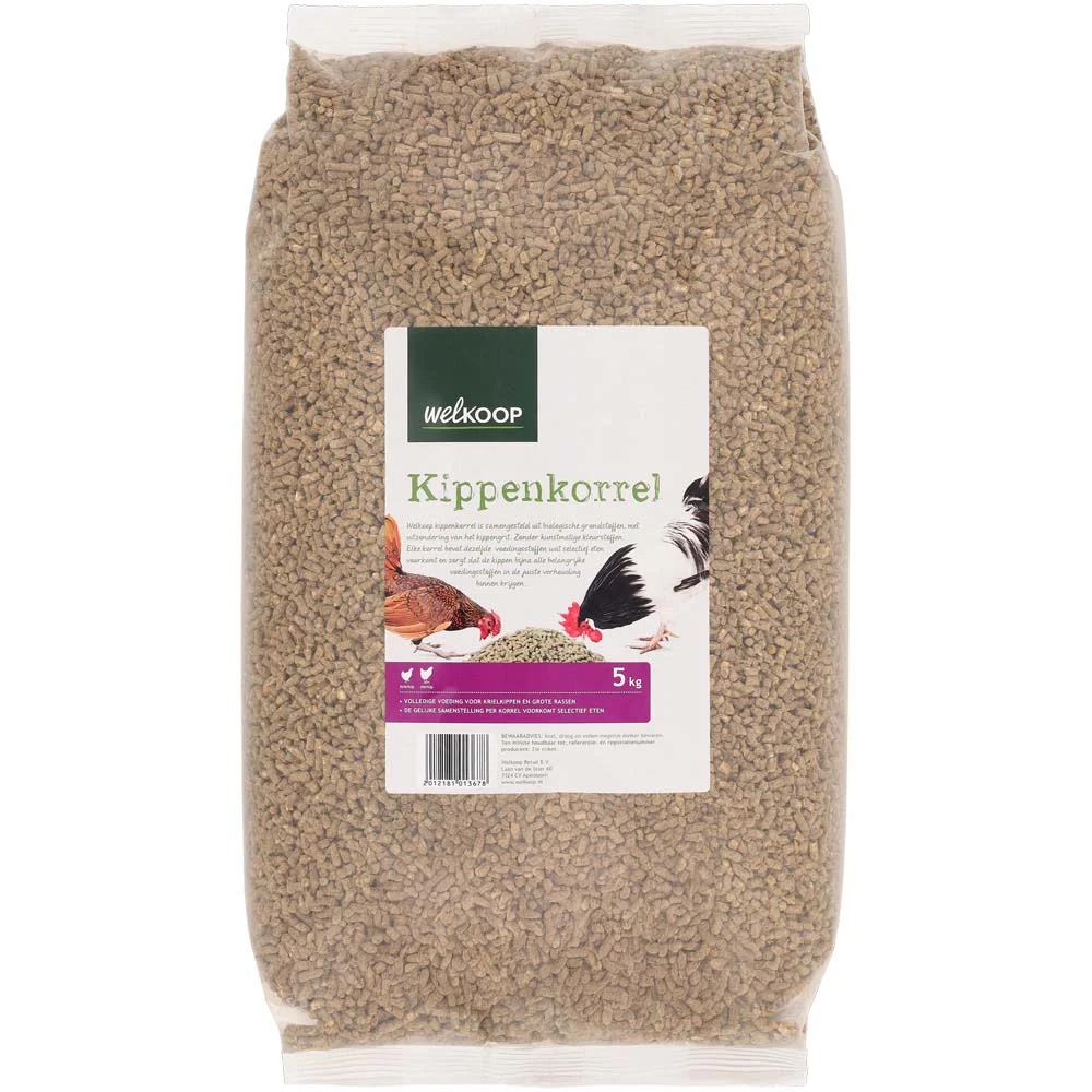 Welkoop Kippenkorrel - Kippenvoer - 5 Kilogram