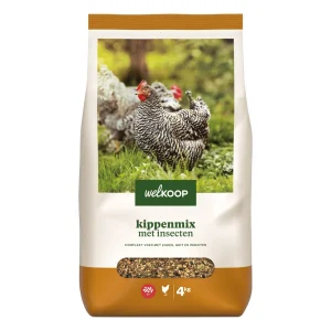 Welkoop Kippenmix met insecten - Kippenvoer - 12.5 Kilogram