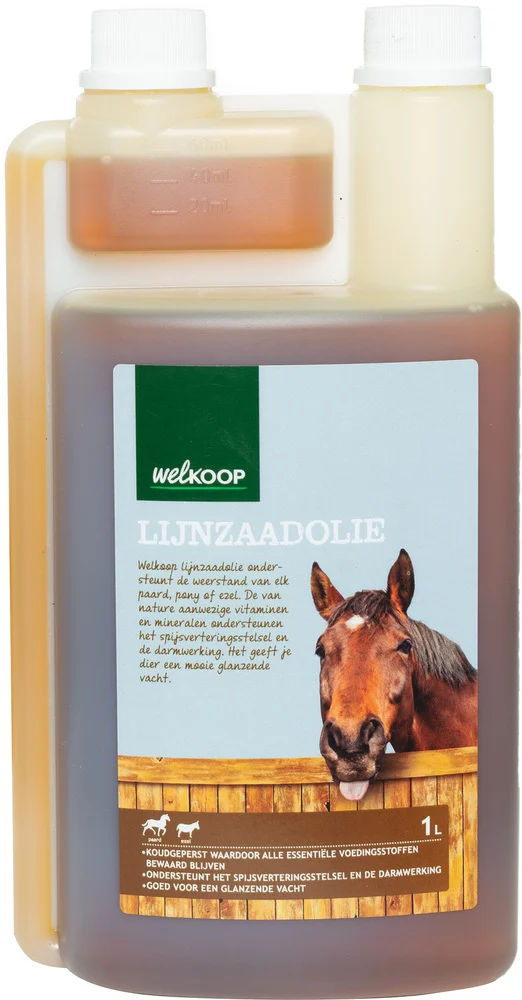 Welkoop Lijnzaadolie - Supplement - 5 Liter - Can