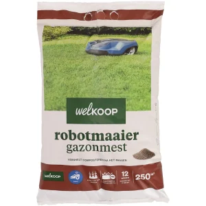 Welkoop - Robotmaaier Gazonmest - 250 m2 - 7.5 Kilogram