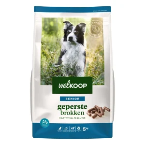 Welkoop Senior Geperste brokken - Hondenvoer - 5 Kilogram