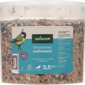 Welkoop - Strooivoer met Zaden - Tuinvogelvoer - 2 Kilogram - Zadenmix