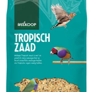 Welkoop Tropisch zaad - Vogelvoer - 4 Kilogram