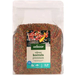 Welkoop Vijverkorrels Premium - Vijvervissenvoer - 5 Liter