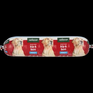 Welkoop Worst Kerst - Hondensnack - 750 Gram - hert