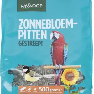 Welkoop Zonnebloempitten Gestreept - Vogelvoer - 2.5 Kilogram