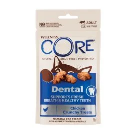 Wellness Core Adult Dental - Gebitsverzorgende snacks - 50 g Kip - Gebitsverzorgende snacks - Pets Place
